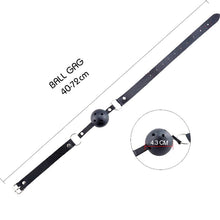 ALIVE - DISCRETION BREATHABLE BLACK GAG