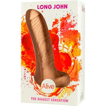 ALIVE Long John Realista 21.8 Cm – Diseño Auténtico Para Placer Sensorial