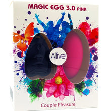 ALIVE Magic Egg 3.0 Rosa – Huevo Vibrador Con Control Remoto Para Estimulación Personalizada