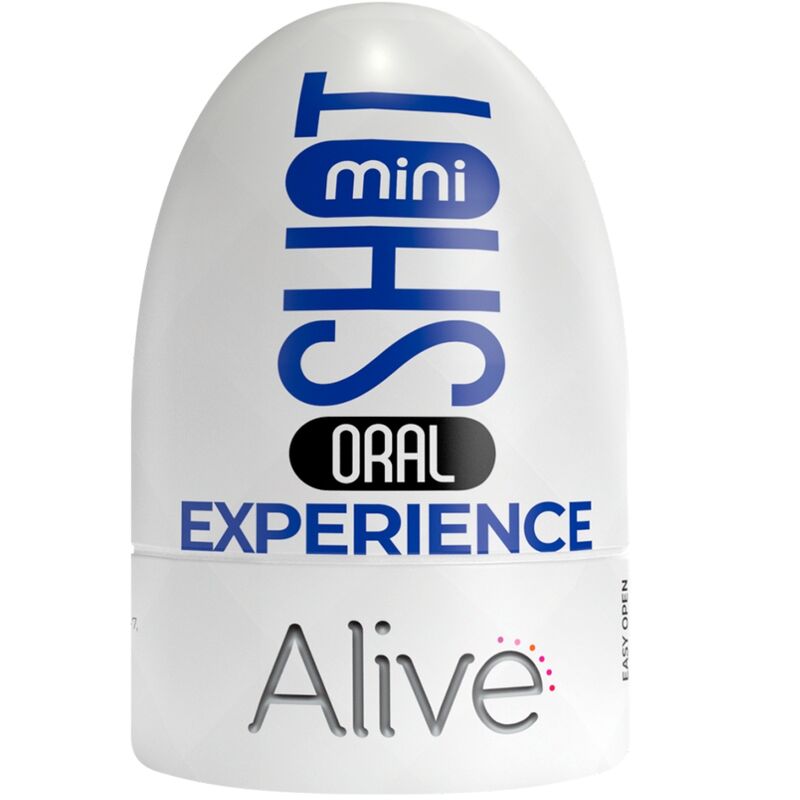 ALIVE Shot Experience Mini Masturbador – Juguete Erótico Compacto Para Placer Sensible