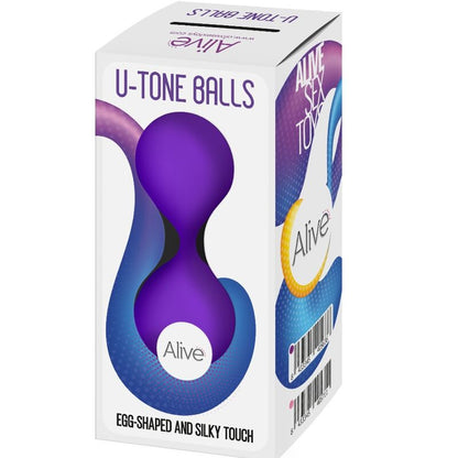 ALIVE U Tone Purple Balls – Palline cinesi per rafforzare i muscoli pelvici
