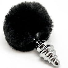Comprar ALIVE Anal Pleasure Plug Espiral Metal Pompon Negro Talla M – Diseño Elegante Para Placer Sensorial Seguro-Noxtic