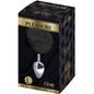Comprar ALIVE Plug Anal Liso Metal Con Pompon Negro Talla L – Diseño Elegante Para Placer Sensorial-Noxtic