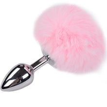Comprar ALIVE Plug Anal Liso Metal Con Pompon Rosa Talla L – Diseño Elegante Para Placer Íntimo Seguro-Noxtic