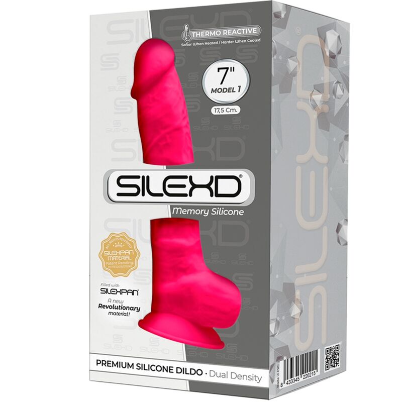 SILEXD Modelo 1 Fucsia – Juguete Erótico De Silicona Premium Para Placer Auténtico