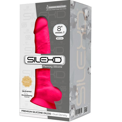 Comprar SILEXD Modelo 1 Silicona Premium Fucsia – Diseño Realista Para Placer Sensacional-Noxtic