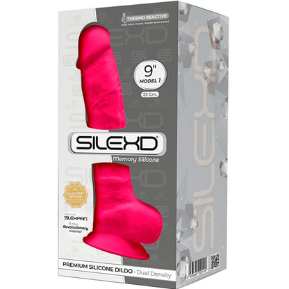 Comprar SILEXD Modelo 1 Silicona Premium Fucsia – Diseño Realista Para Placer Sensacional-Noxtic