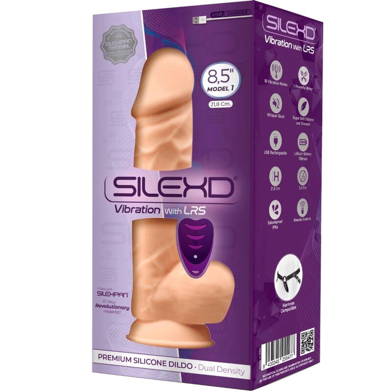 Vibratore realistico SILEXD modello 1 – Silicone premium con telecomando per un piacere personalizzato