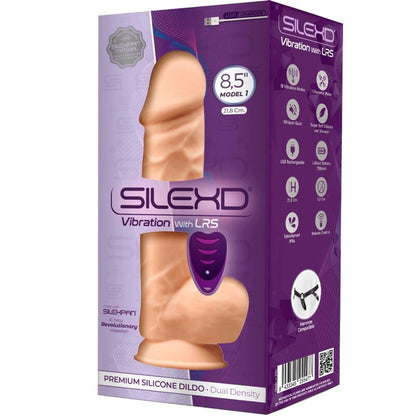 Vibratore realistico SILEXD modello 1 – Silicone premium con telecomando per un piacere personalizzato