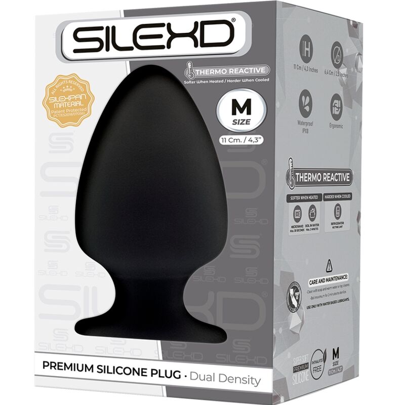 Comprar SILEXD Modelo 1 Plug Anal Silicona Premium – Diseño Termorreactivo Para Experiencias Adaptativas-Noxtic