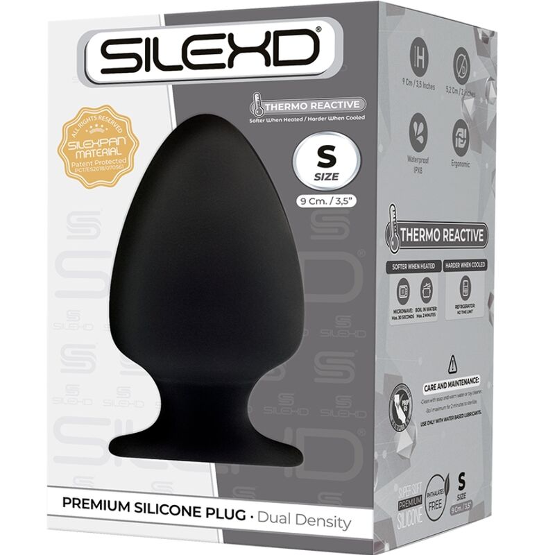 Plug anale in silicone premium SILEXD modello 1 – Design elegante per un piacere sicuro e affidabile