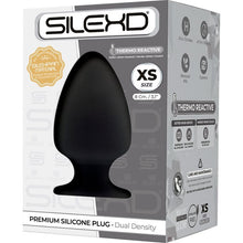 SILEXD - MODEL 1 PREMIUM SILICONE ANAL PLUG SILEXPAN PREMIUM THERMOREACTIVE SIZE XS