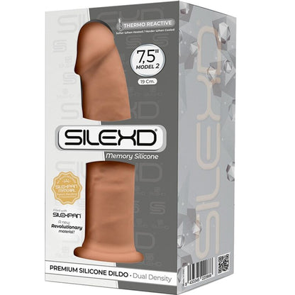 SILEXD Modello 2 Premium Silicone – Design realistico per un piacere confortevole