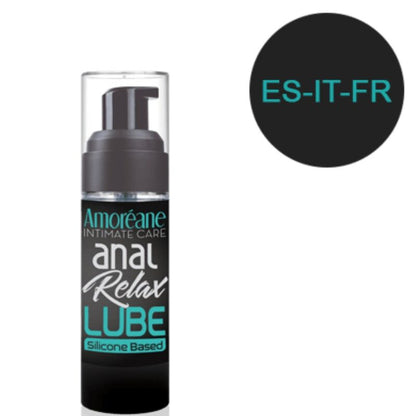 AMOREANE Lubricante Anal Base De Silicona 30 Ml – Lubricante Relajante Para Mayor Placer Y Comodidad