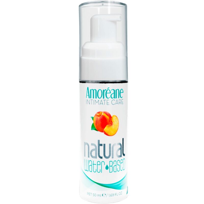 Comprar AMOREANE Lubricante Base De Agua Melocotón 50 Ml – Aroma Delicado Para Placer Sensacional-Noxtic