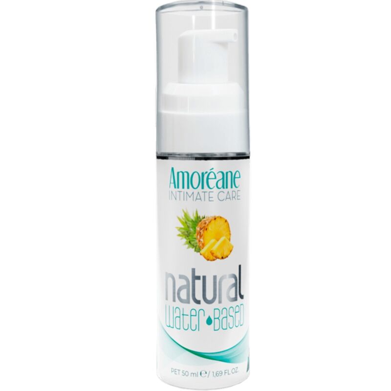 Comprar AMOREANE Lubricante Base de Agua Piña 50 ml – Aroma Delicioso Para Mayor Placer Intimo-Noxtic