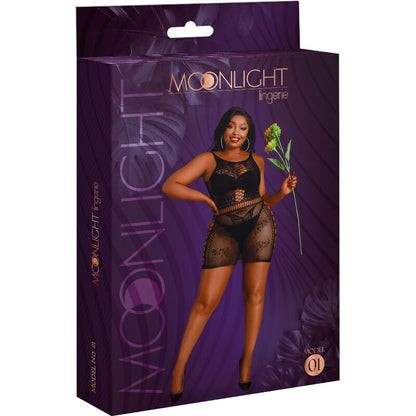 Comprar MOONLIGHT Modelo 1 Vestido Negro Talla Única – Diseño Elegante Para Resaltar Tu Figura-Noxtic
