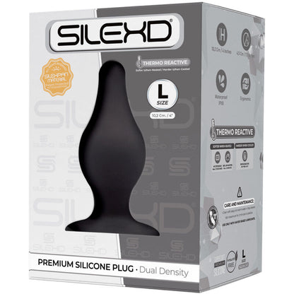 SILEXD - MODEL 2 PREMIUM SILICONE ANAL PLUG SILEXPAN PREMIUM THERMOREACTIVE SIZE L