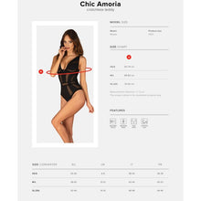 Comprar Obsessive Chic Amoria Teddy XS/S – Conjunto De Lencería Con Diseño Elegante Y Comodidad Superior-Noxtic