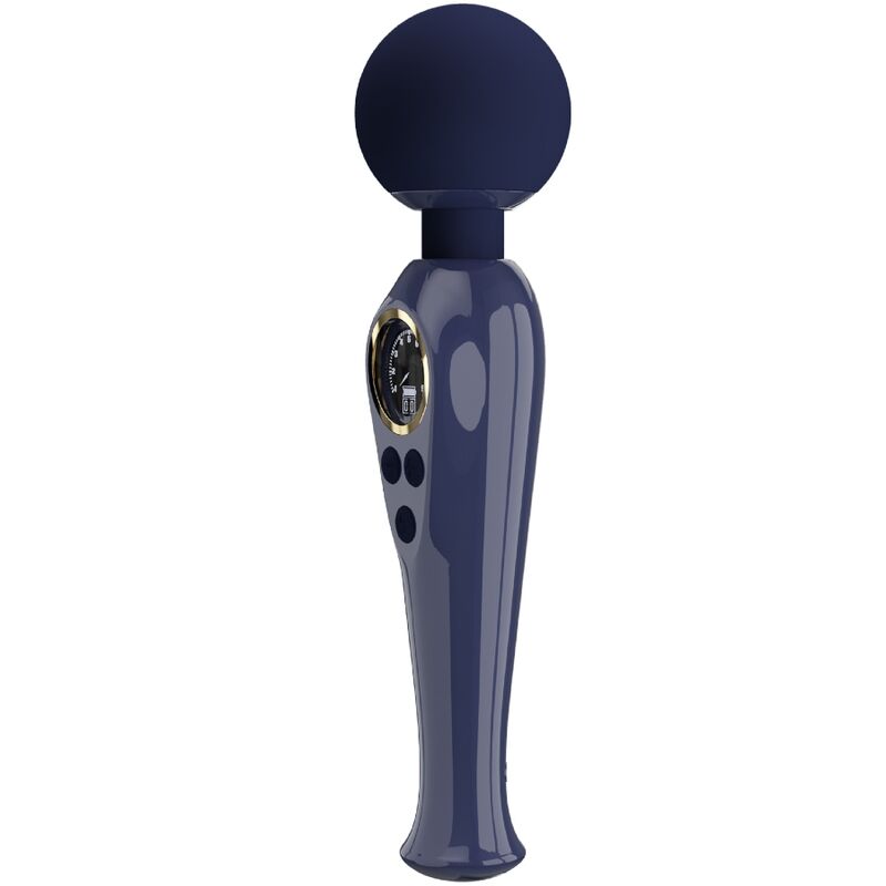 Comprar Pretty Love Skyler Vibrador Wand Azul – Diseño Ergonómico Con 10 Modos De Vibración-Noxtic