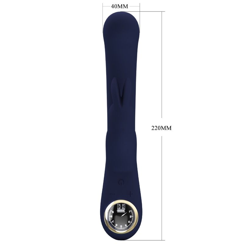 Comprar Pretty Love Lamar Vibrador Rabbit Azul – Diseño Elegante Con Función De Estimulación Dual-Noxtic
