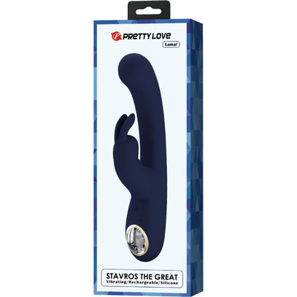 Comprar Pretty Love Lamar Vibrador Rabbit Azul – Diseño Elegante Con Función De Estimulación Dual-Noxtic