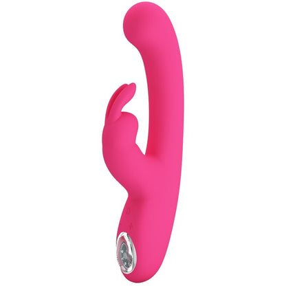 Pretty Love Lamar Vibrador Rabbit Rosa – Diseño Curvado Ideal Para Estimulación Personal