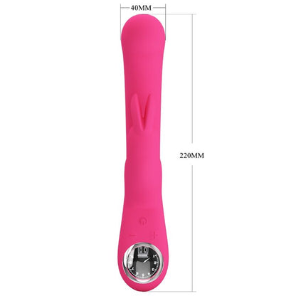 Comprar Pretty Love Lamar Vibrador Rabbit Rosa – Diseño Curvado Ideal Para Estimulación Personal-Noxtic