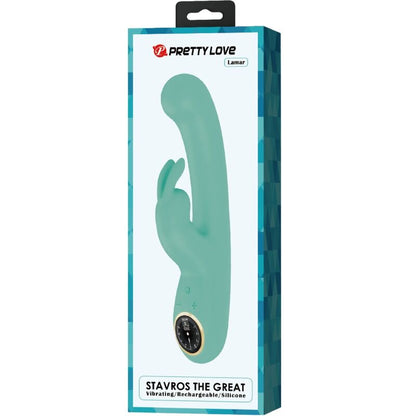 Comprar Pretty Love Lamar Vibrador Rabbit Verde – Diseño Ergonómico Para Placer Personalizado-Noxtic