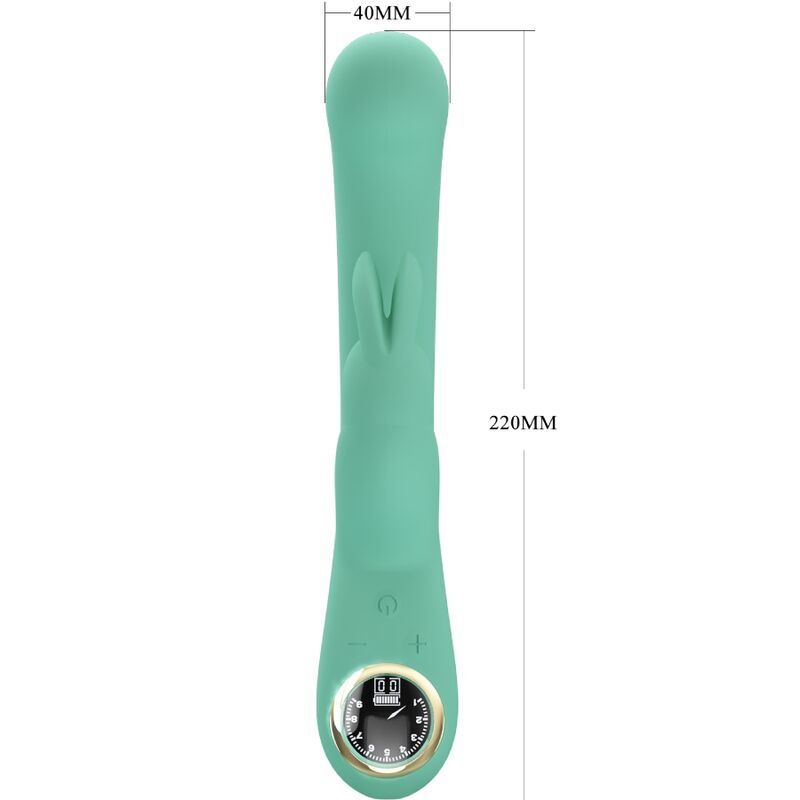 Comprar Pretty Love Lamar Vibrador Rabbit Verde – Diseño Ergonómico Para Placer Personalizado-Noxtic