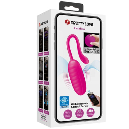 Comprar PRETTY LOVE Catalina Huevo Vibrador Recargable Rosa – Diseño Elegante Con Funcionamiento Silencioso-Noxtic