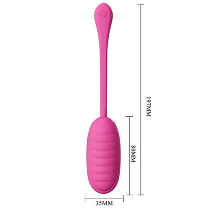 Comprar PRETTY LOVE Catalina Huevo Vibrador Recargable Rosa – Diseño Elegante Con Funcionamiento Silencioso-Noxtic