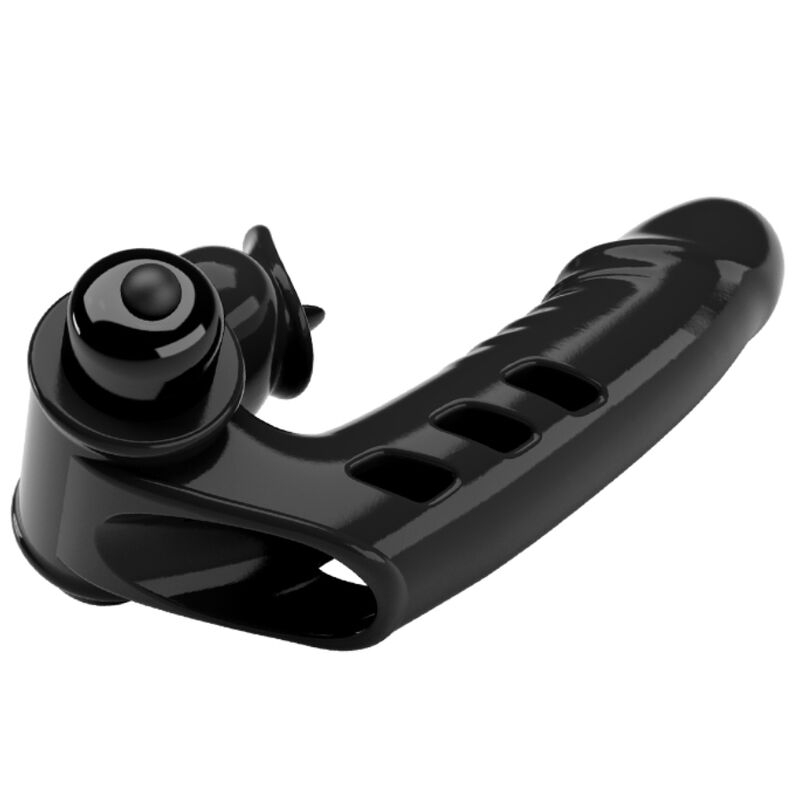 PRETTY LOVE Corbin Funda Dedo Vibrador Negro – Estimulación Con Diseño Innovador Para Placer Personal