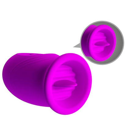 PRETTY LOVE - DAISY DUAL VIBRATING EGG RECHARGEABLE PURPLE