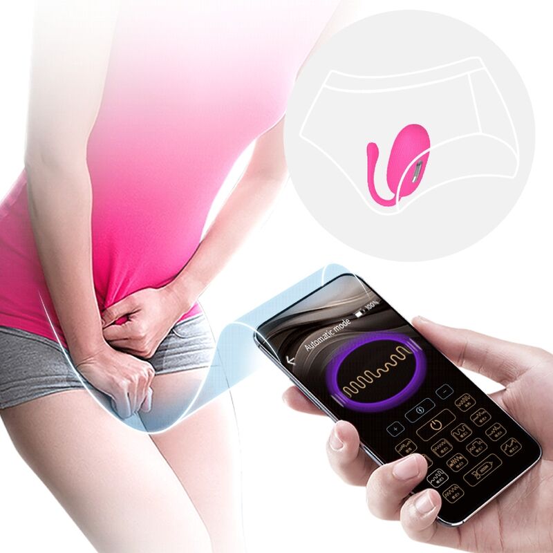 Comprar Pretty Love Doreen Huevo Vibrador Recargable Magenta – Estimulador Con Control Remoto Para Placer Personalizado-Noxtic