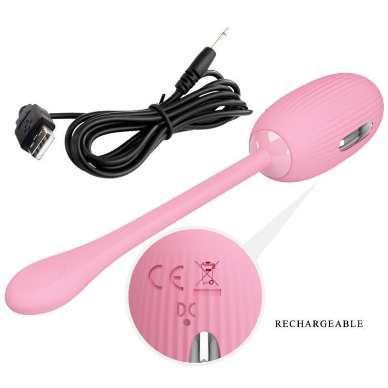Comprar Pretty Love Doreen Huevo Vibrador Recargable Rosa – Diseño Ergonómico Para Placer Personalizado-Noxtic