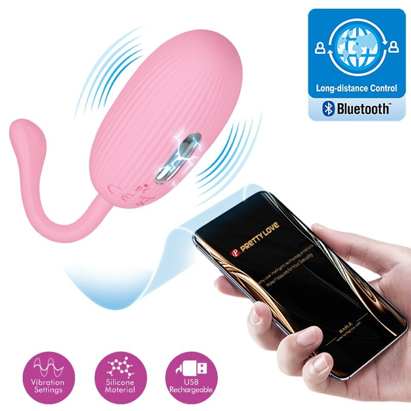 Comprar Pretty Love Doreen Huevo Vibrador Recargable Rosa – Diseño Ergonómico Para Placer Personalizado-Noxtic