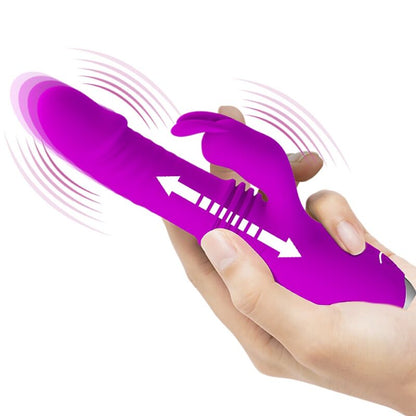 Comprar Pretty Love Dorothy Vibrador Conejo Recargable Morado – Diseño Elegante Para Placer Versátil-Noxtic