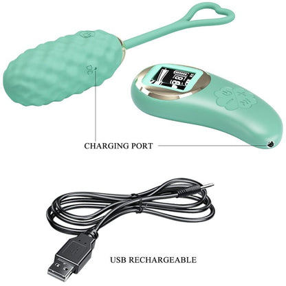 Comprar Pretty Love Vivian Huevo Vibrador Verde – Juguete Erótico Con Control Remoto Para Experiencia Sensorial Única-Noxtic