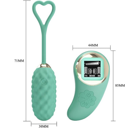Comprar Pretty Love Vivian Huevo Vibrador Verde – Juguete Erótico Con Control Remoto Para Experiencia Sensorial Única-Noxtic