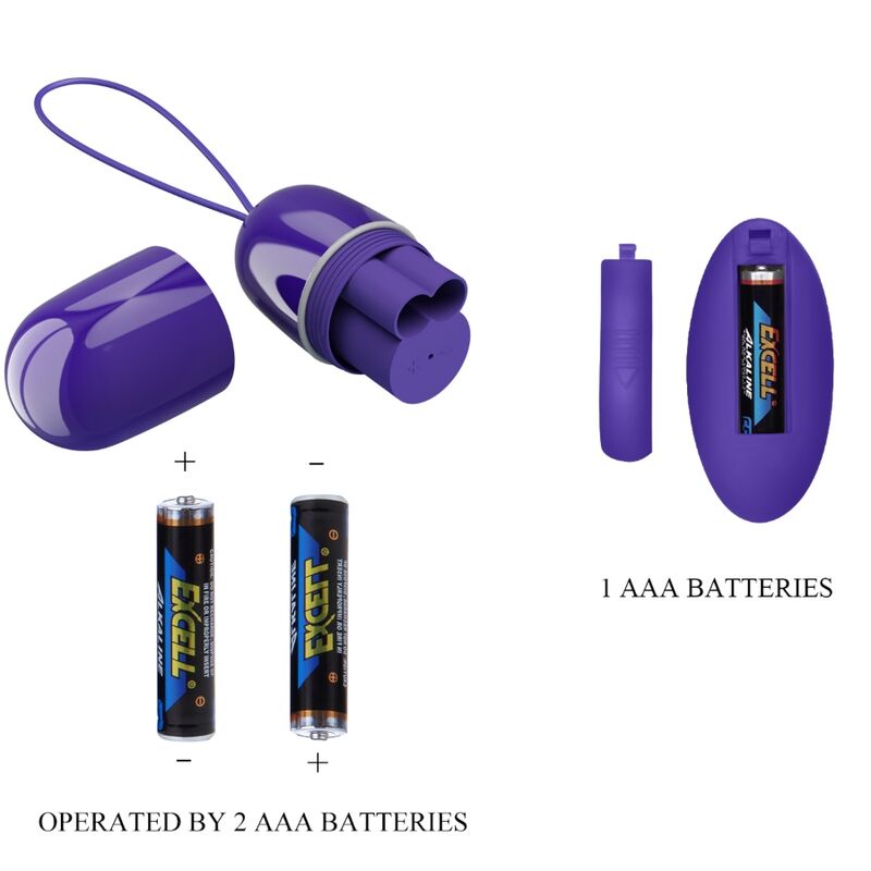 Pretty Love Arvin Uovo Vibrante con Telecomando Viola - Design Ergonomico per una Stimolazione Sensazionale