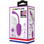 Comprar PRETTY LOVE Huevo Vibrador Recargable Morado – Textura Marina Para Experiencias Sensuales-Noxtic