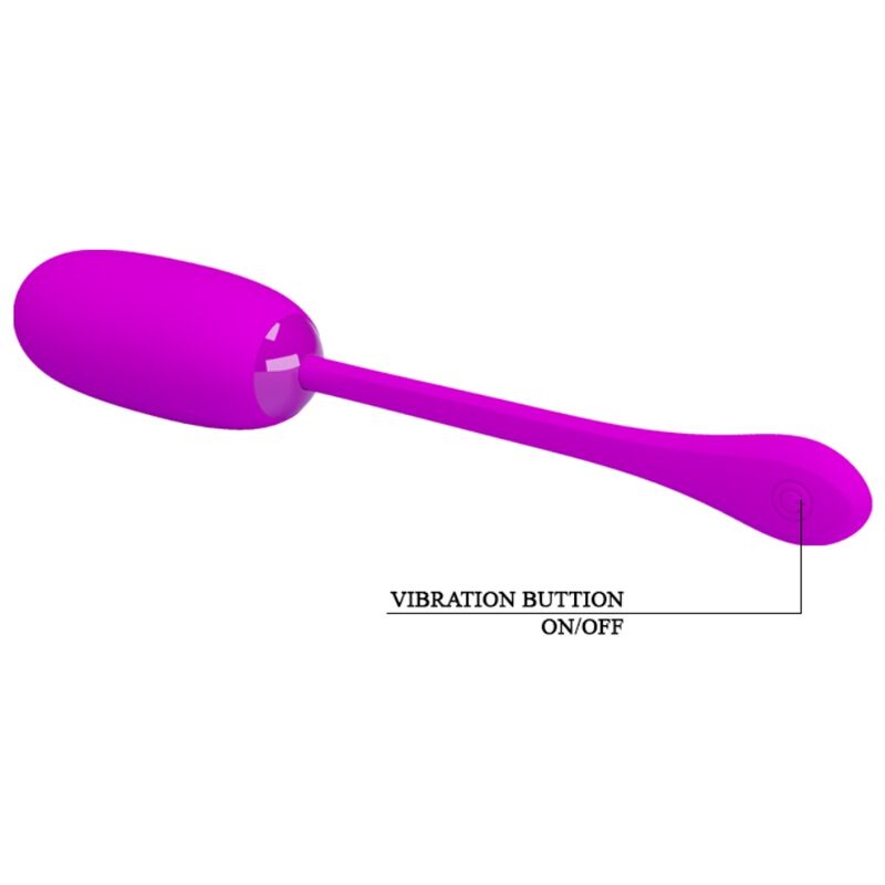 Uovo vibrante Pretty Love Julius Purple – Impermeabile e ricaricabile per un piacere discreto