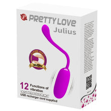 Comprar Pretty Love Julius Huevo Vibrador Morado – Impermeable y Recargable Para Placer Discreto-Noxtic