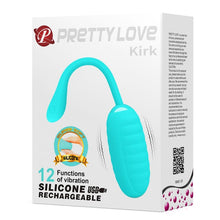 Comprar PRETTY LOVE Kirk Huevo Vibrador Recargable Verde Claro – Diseño Compacto Para Placer Discreto-Noxtic