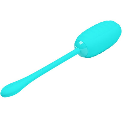 PRETTY LOVE Kirk Uovo Vibrante Ricaricabile Verde Chiaro – Design Compatto per un Piacere Discreto