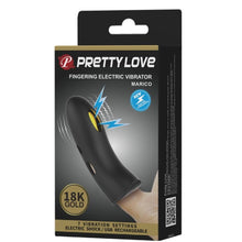 PRETTY LOVE Marico Black Elettrostimolatore per Dita – Stimolatore con Sette Modalità di Stimolazione Sensoriale