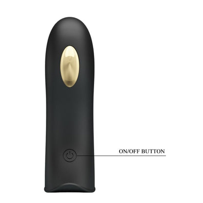 PRETTY LOVE Marico Black Elettrostimolatore per Dita – Stimolatore con Sette Modalità di Stimolazione Sensoriale