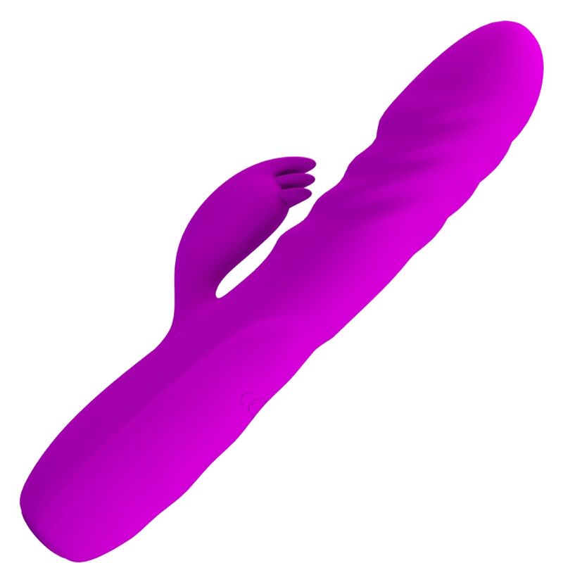Comprar PRETTY LOVE Melanie Vibrador Conejo Recargable Morado – Estimulador Dual Con Diseño Ergonómico-Noxtic