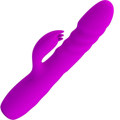 Comprar PRETTY LOVE Melanie Vibrador Conejo Recargable Morado – Estimulador Dual Con Diseño Ergonómico-Noxtic